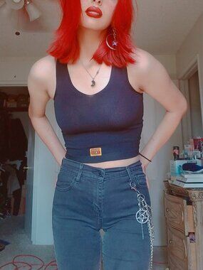 FB County Black Tank Top Charlie Brown